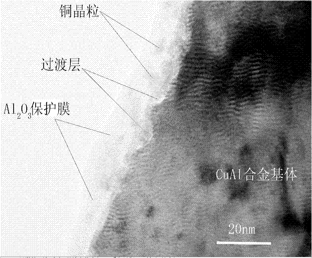 Method for preparing composite membrane for improving oxidation resistance of copper lead of integrated circuit