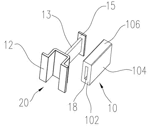 Shower door component having continuous adjusting function