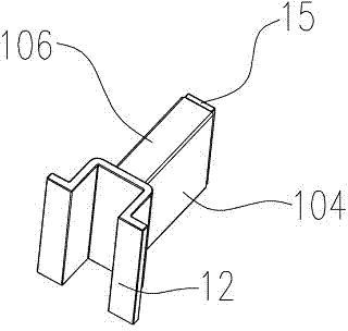 Shower door component having continuous adjusting function