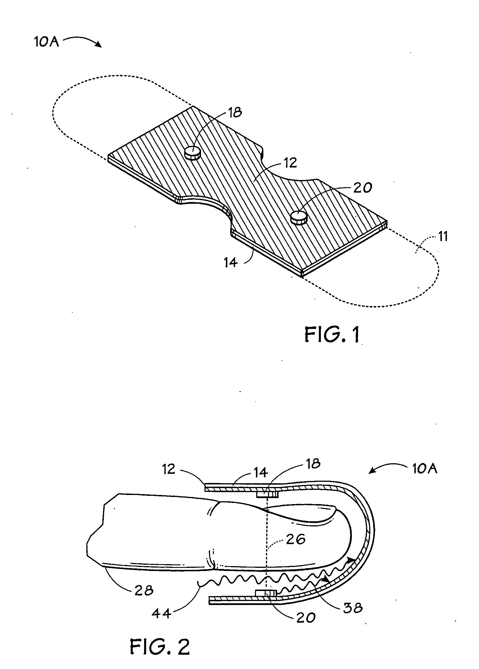 Opaque, electrically nonconductive region on a medical sensor