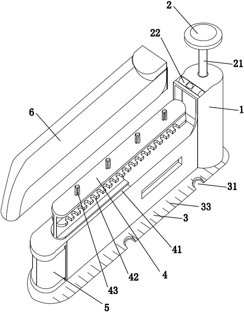 Manual nailing machine for laboratory