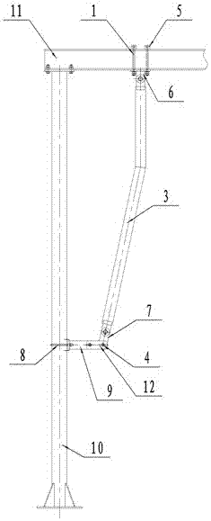 Guide column device