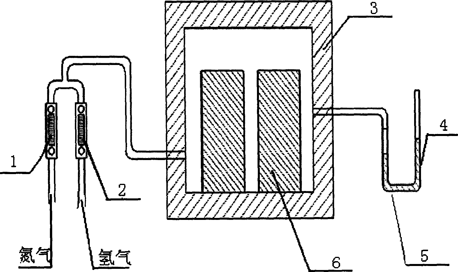 Chrome oxide product sintering method