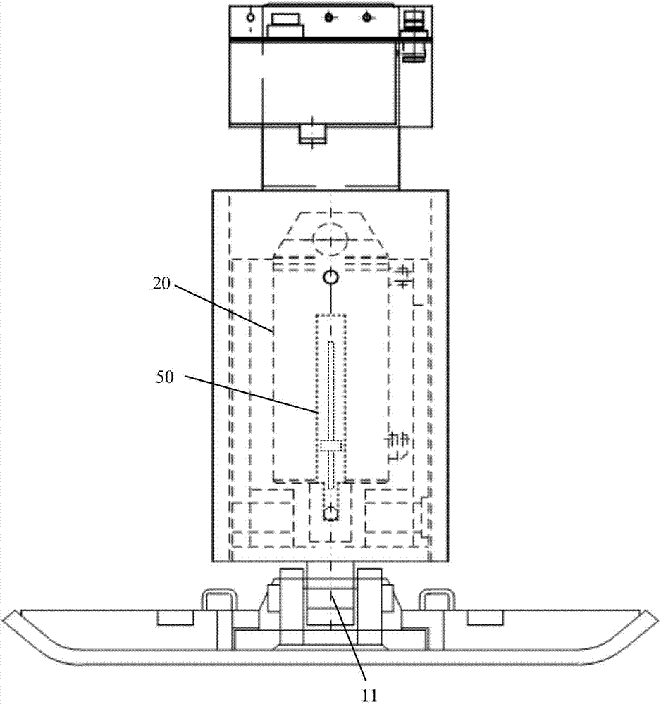 Self-leveling type belt self-advancing tail and self-leveling method thereof