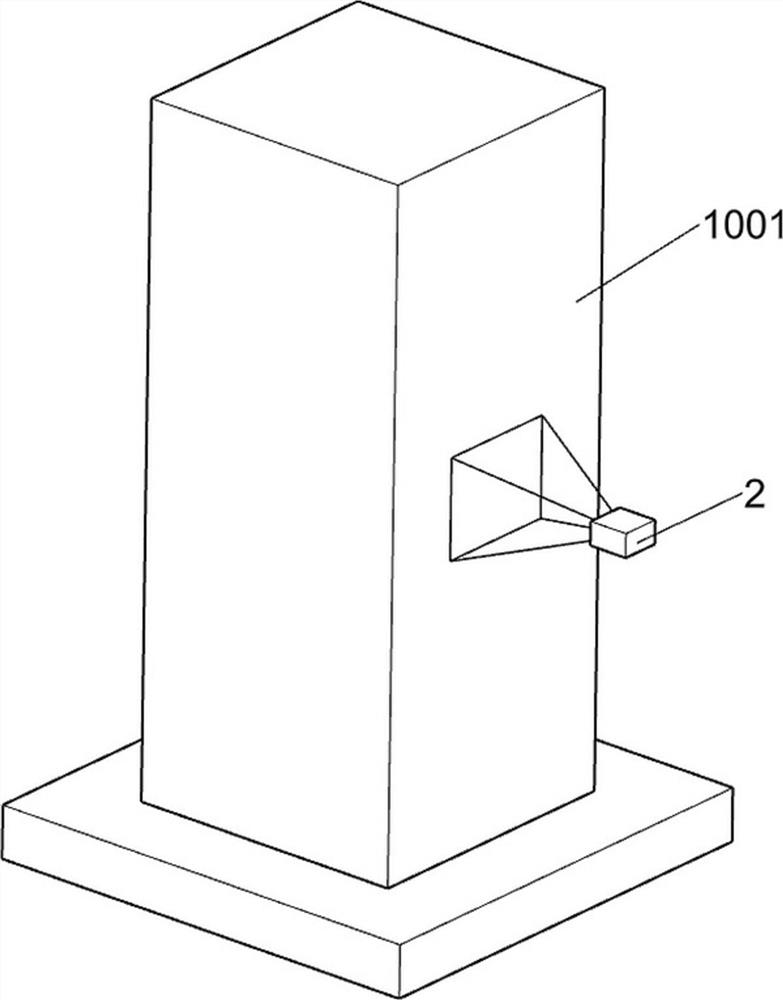 Railway bridge underwater pier disease detection device