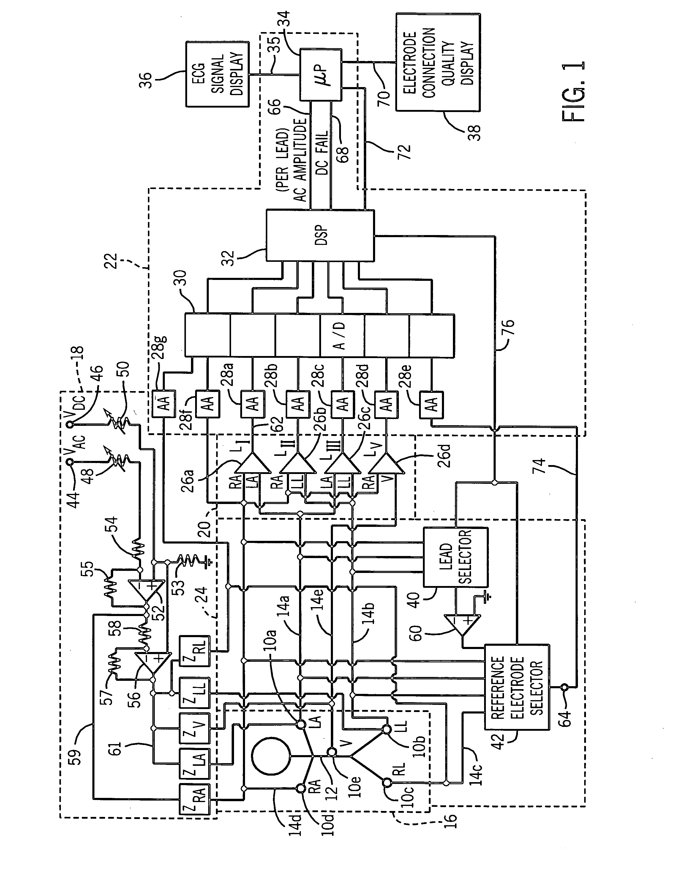 Impedance measurement apparatus for assessment of biomedical electrode interface quality