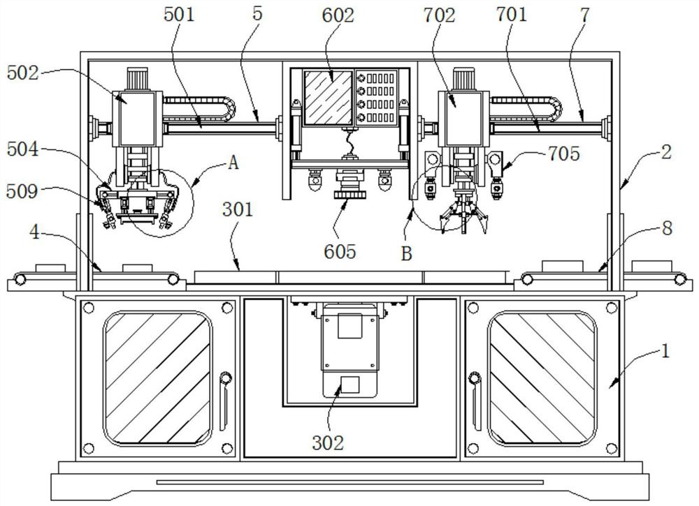 Automatically-assembled high-precision laser welding equipment