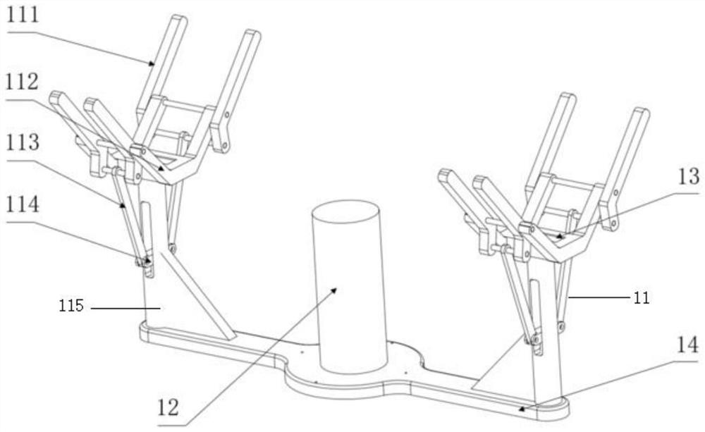 Active capture underwater vehicle docking mechanism and working method thereof