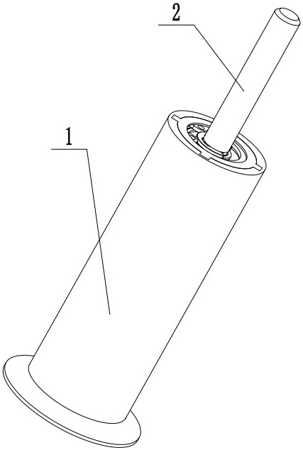 Explosion-proof edge wood two-way linear hole opener