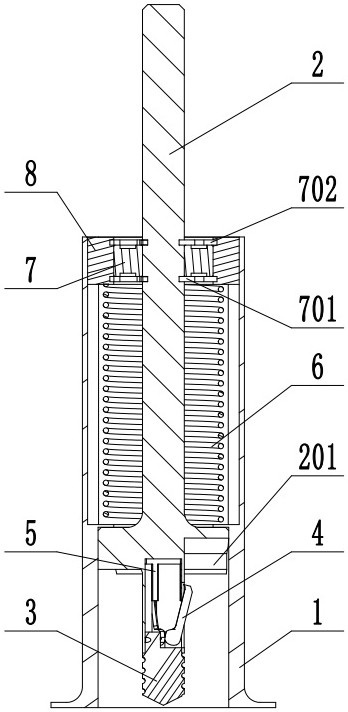 Explosion-proof edge wood two-way linear hole opener