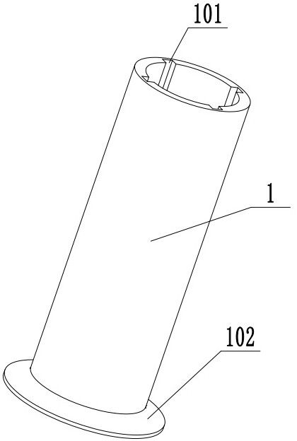 Explosion-proof edge wood two-way linear hole opener