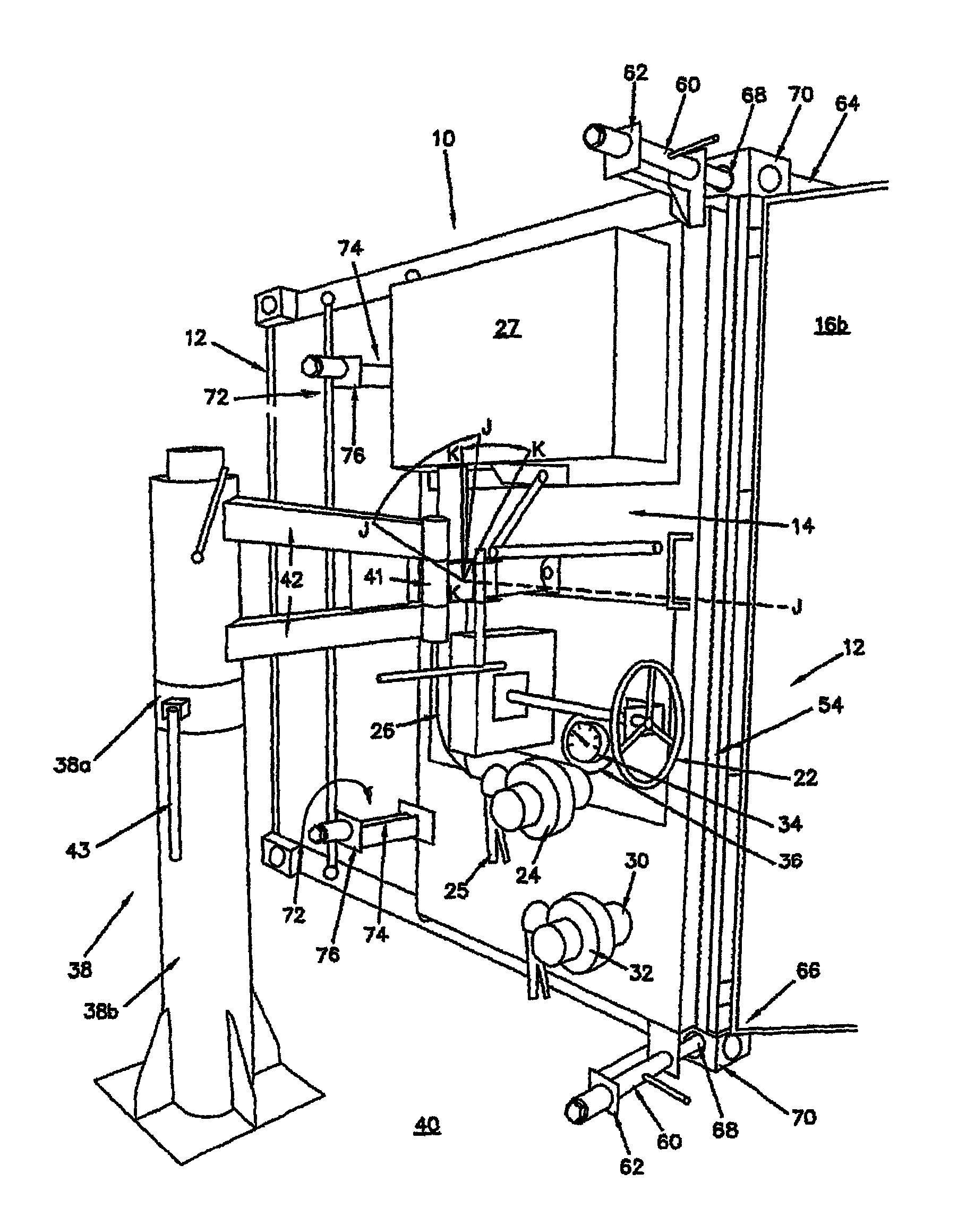 Residual gas removal method