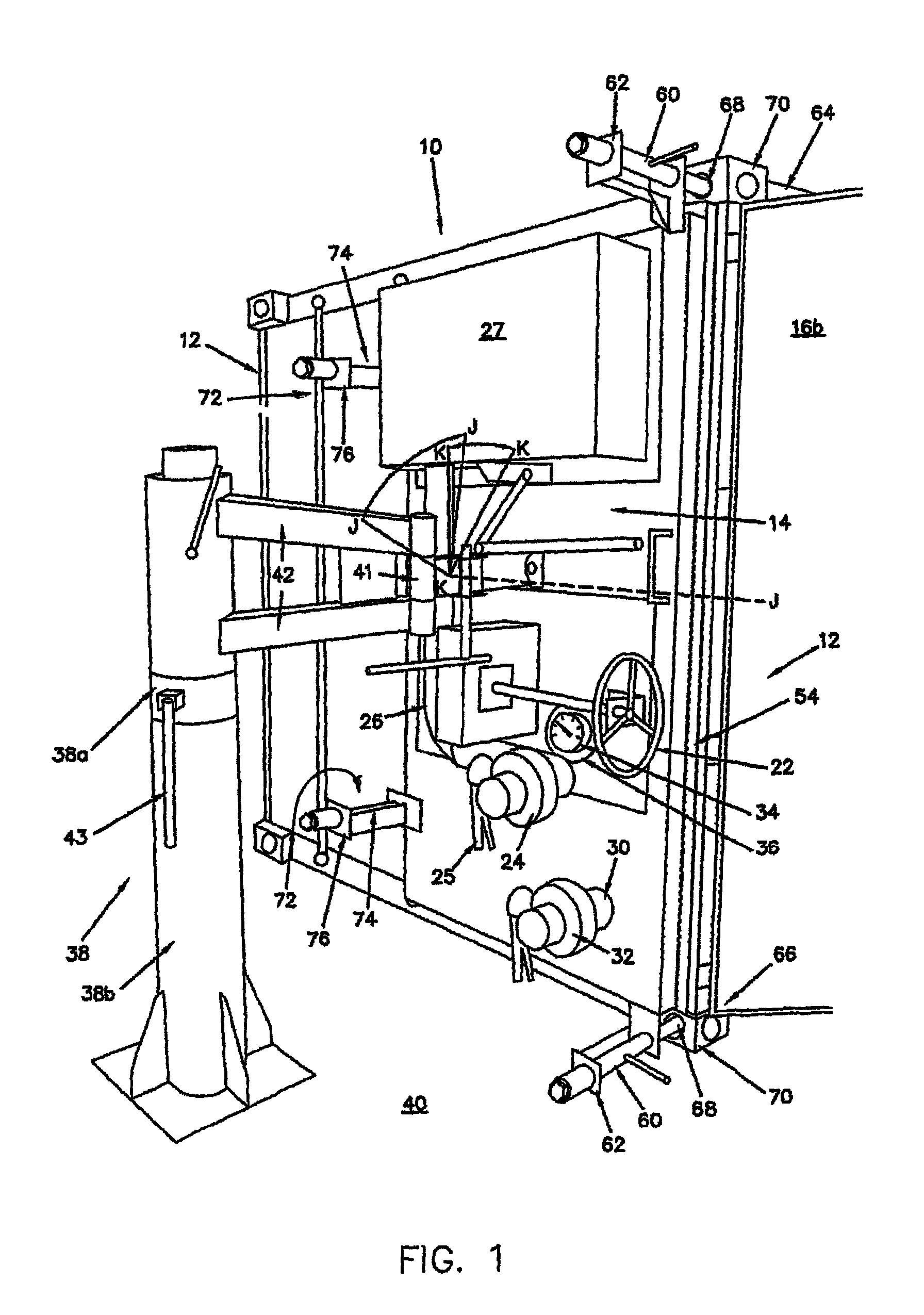 Residual gas removal method