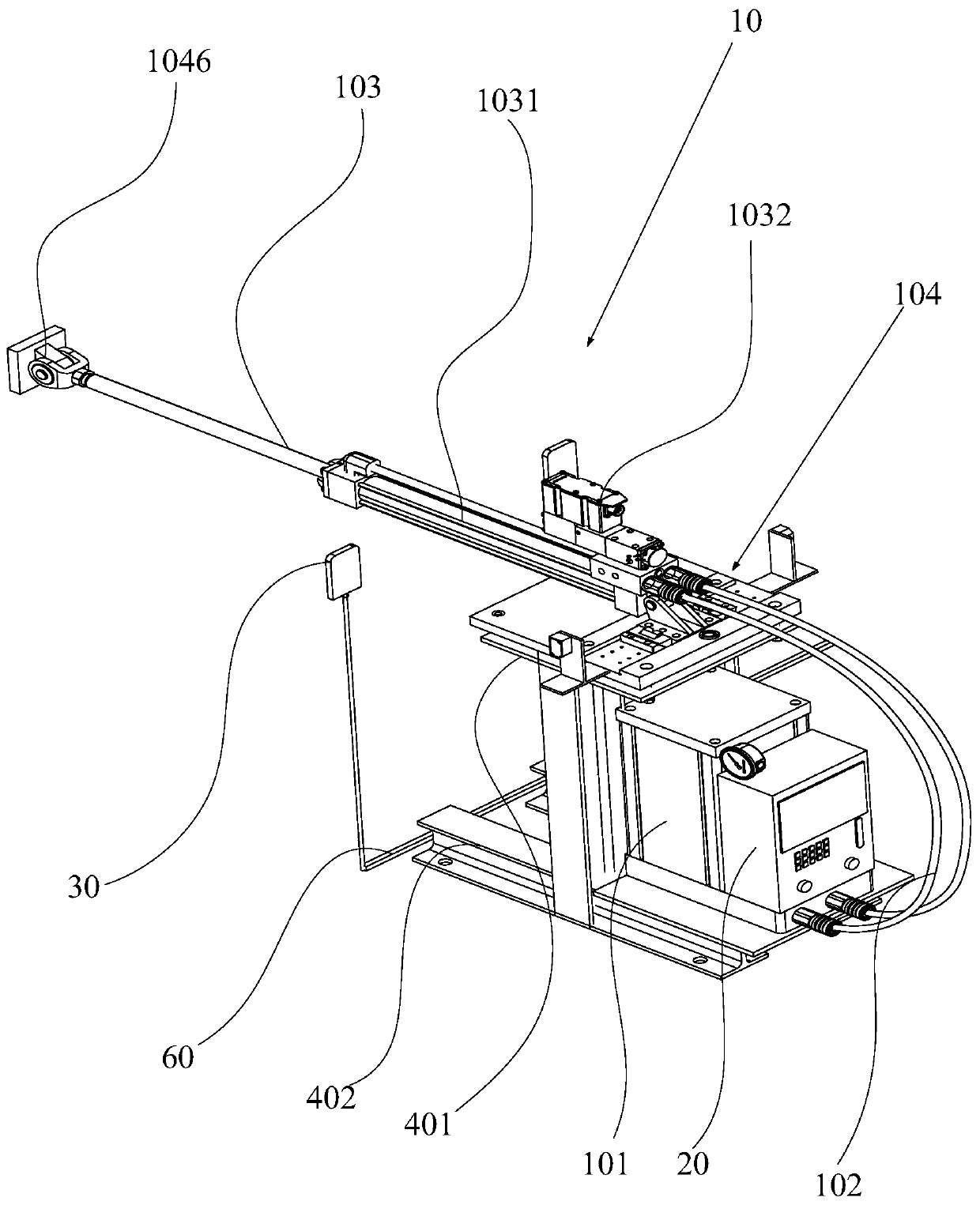 Hoisting locating device and method of prefabricated stand column