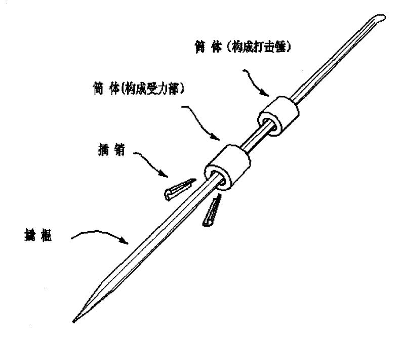 Quick assembly disengaging device