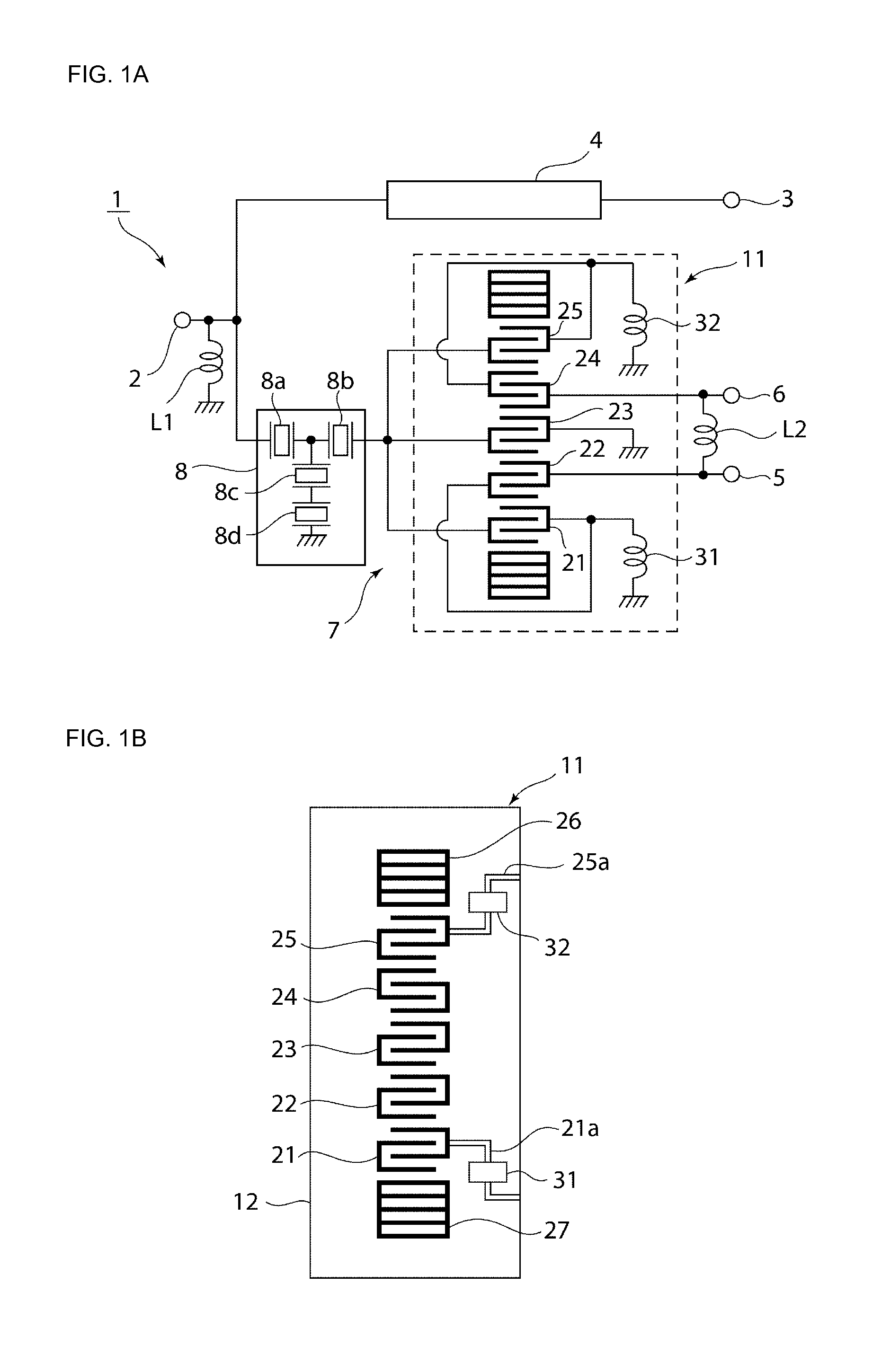 Elastic wave device and duplexing device