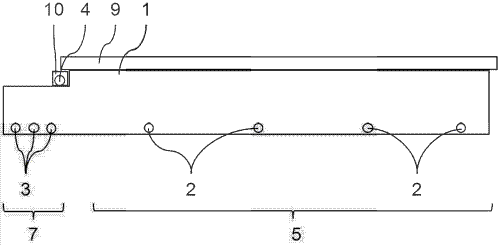 Substrate heating device