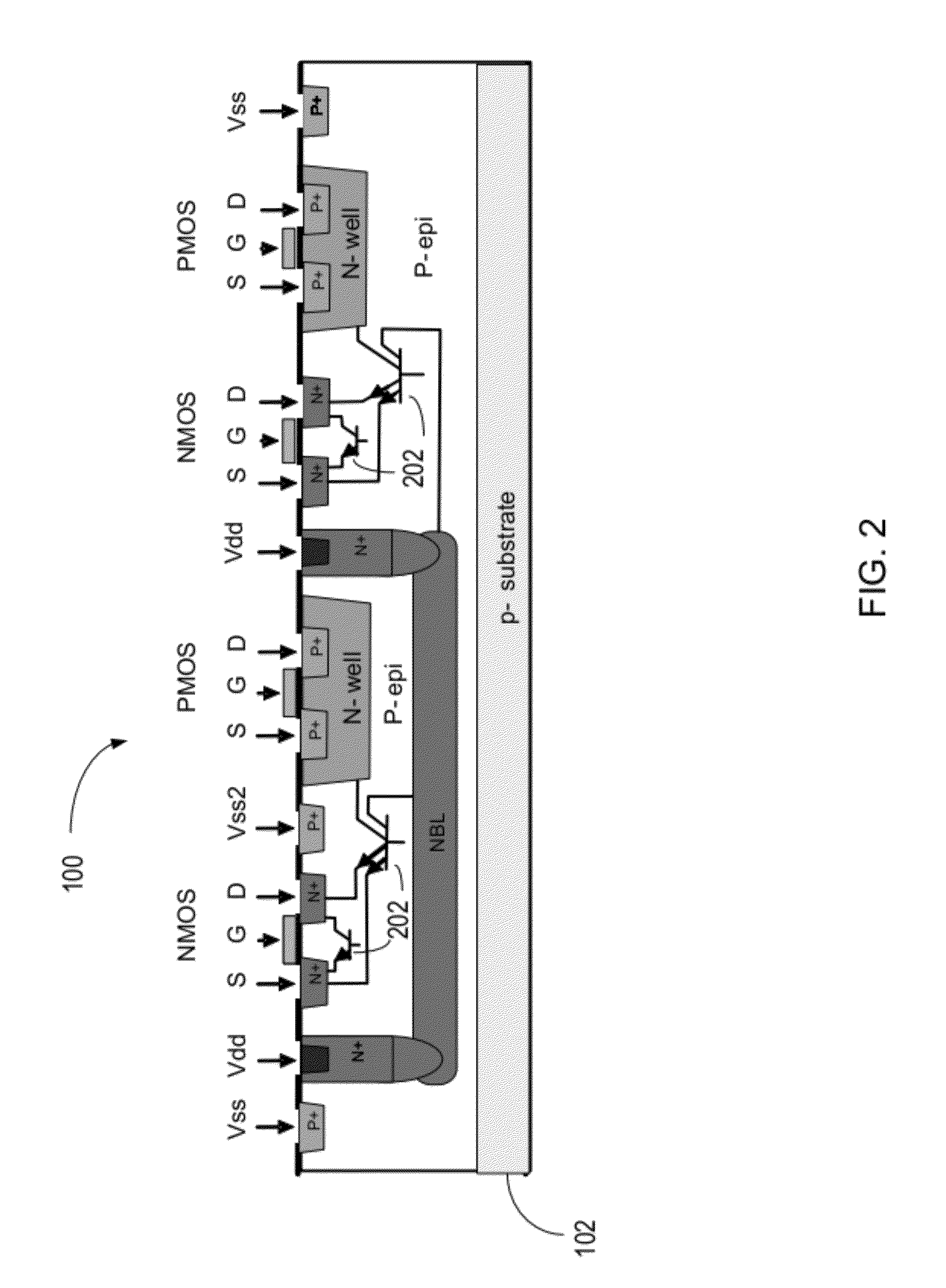 Amplifier system for a power converter