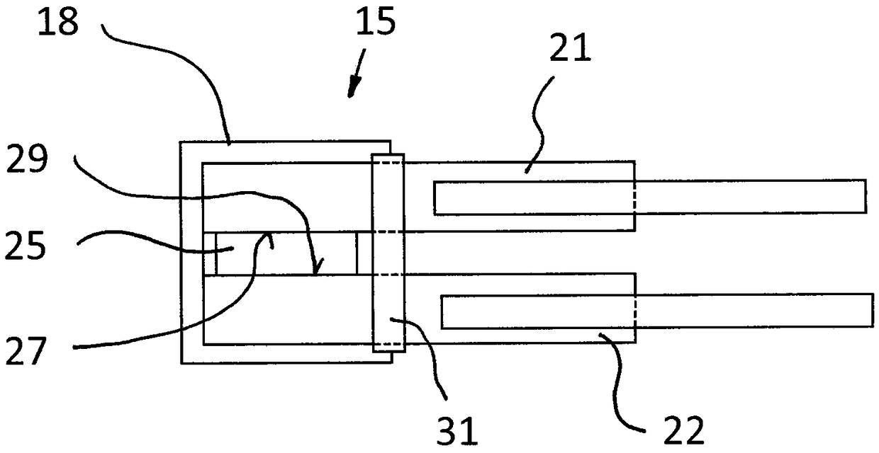 Structural unit with housing and a resistive element arranged in housing, and electric machine with such structural unit