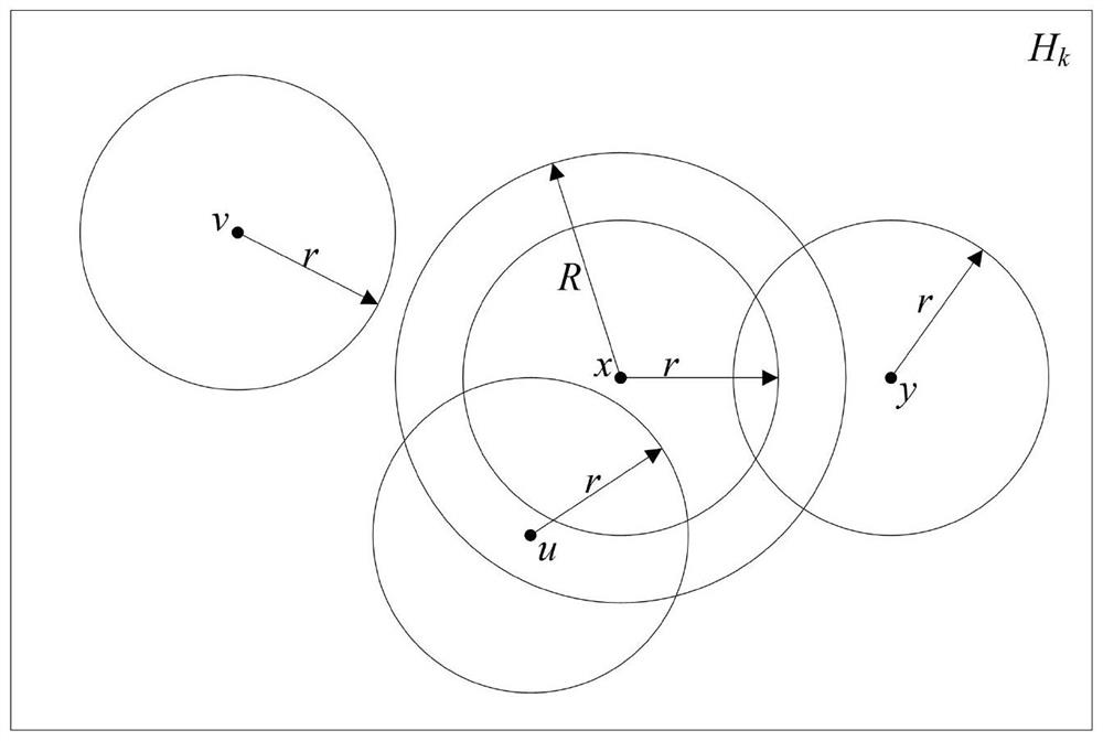 Topology construction method for removing media access conflict in three-dimensional sensor network