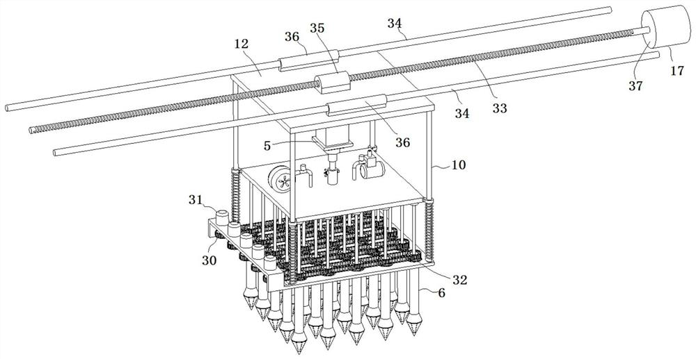 A sewage suction device for cleaning river sludge and a sewage suction treatment method for river sludge