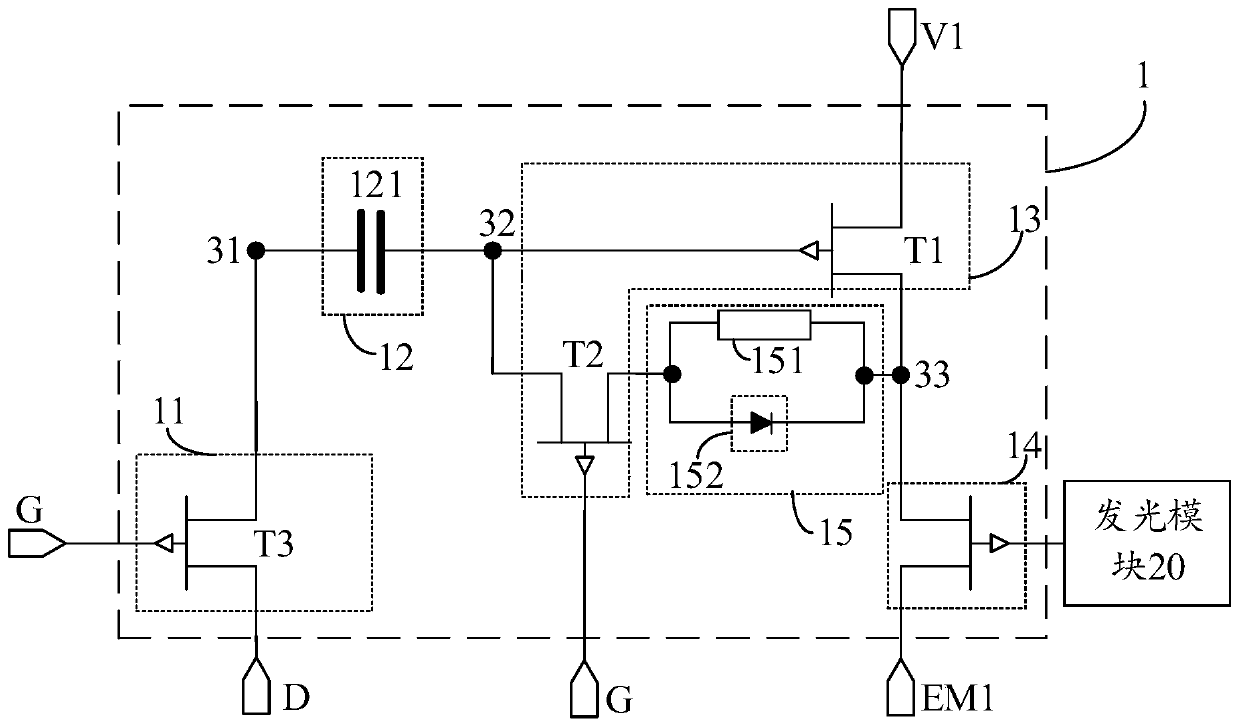 Pixel circuit, driving method thereof and display panel