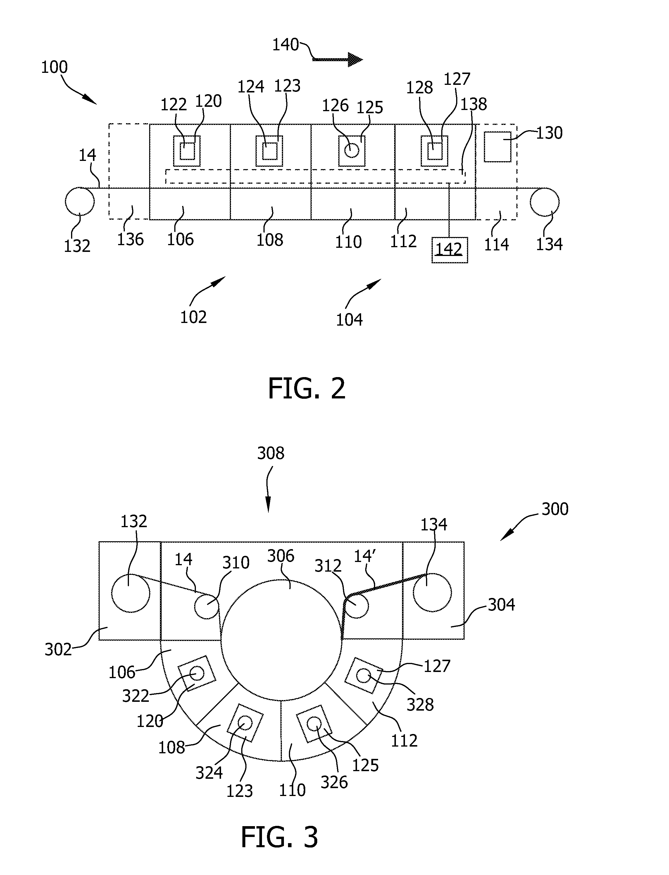 Method and system for manufacturing a transparent body for use in a touch panel