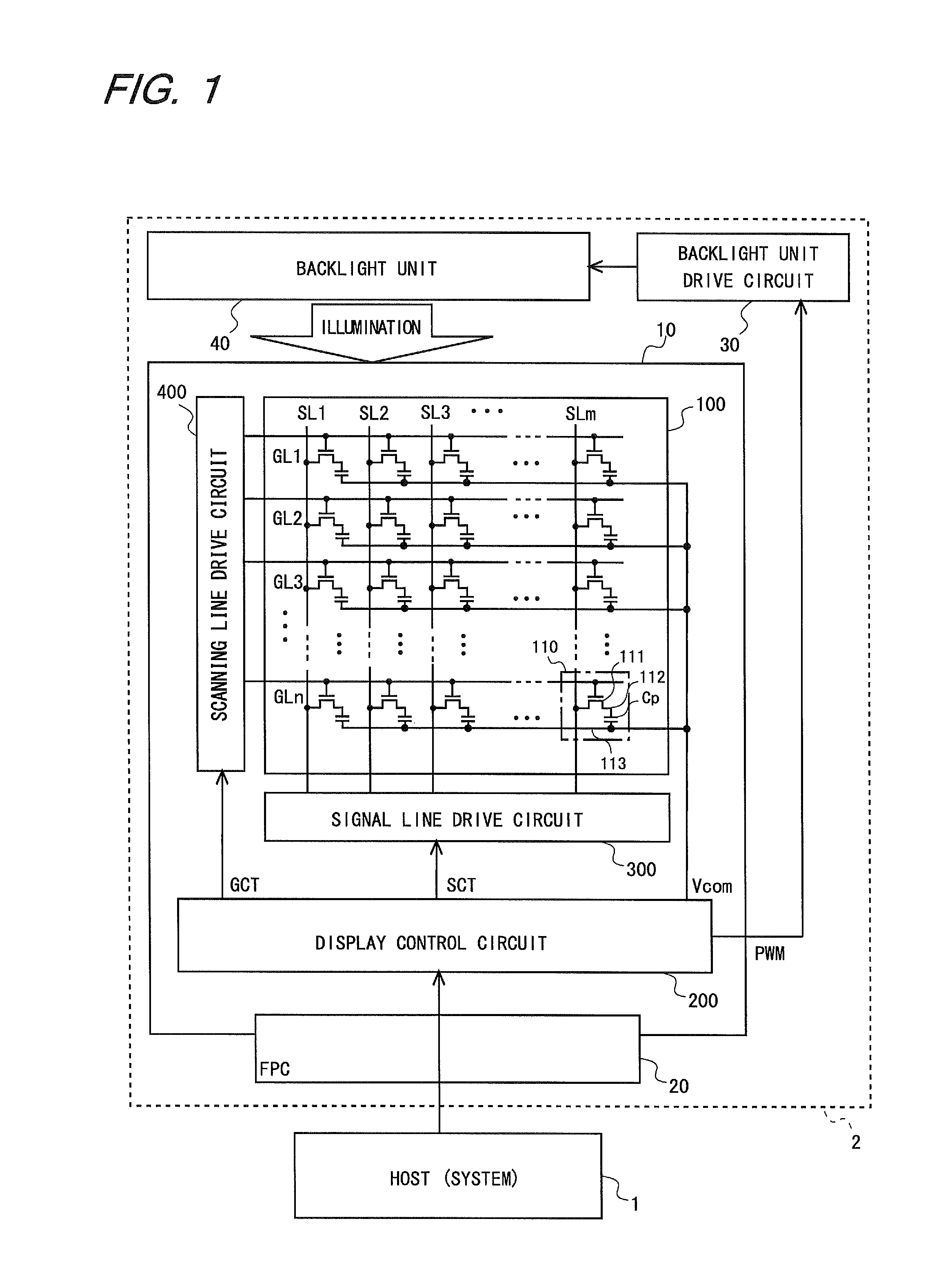 Display device, electronic device comprising same, and drive method for display device