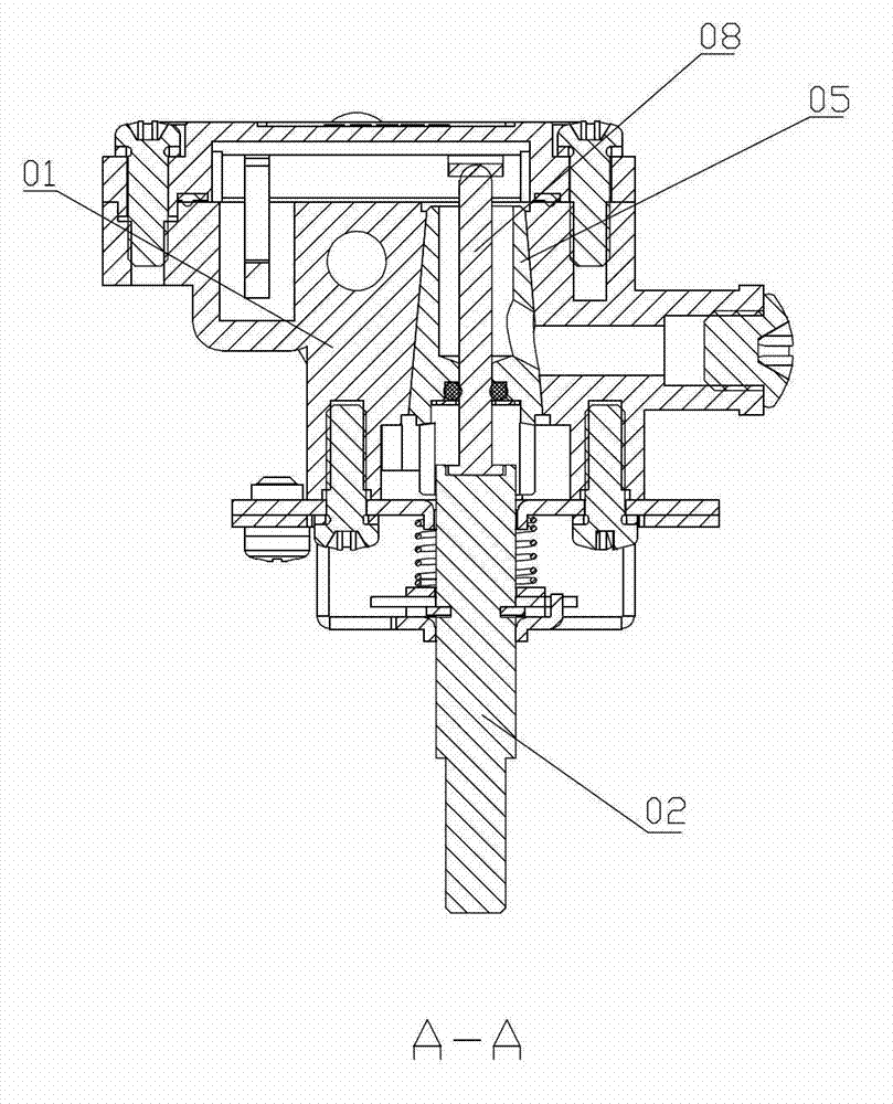 Plug valve assembly for embedded gas stove