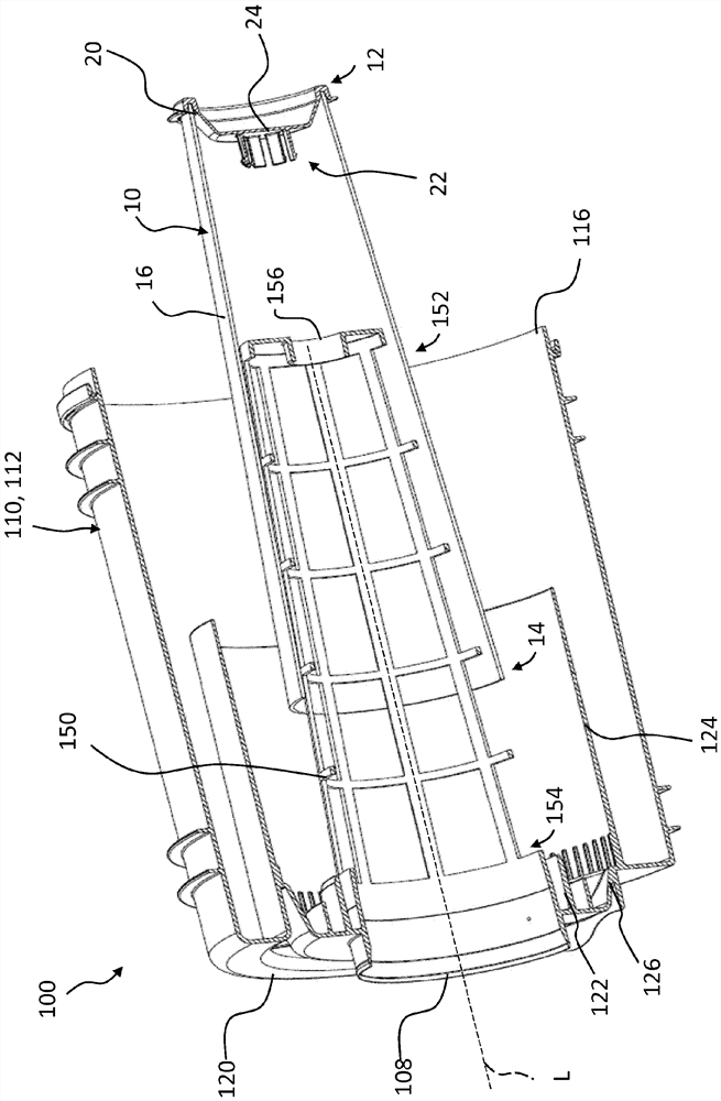 Secondary elements for filter systems and filter systems with secondary elements