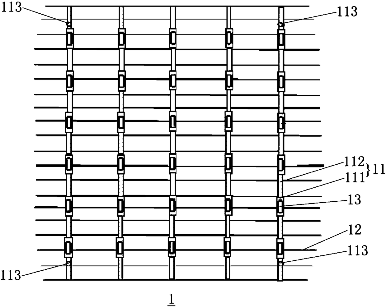 Double-sided crystalline silicon solar battery sheet