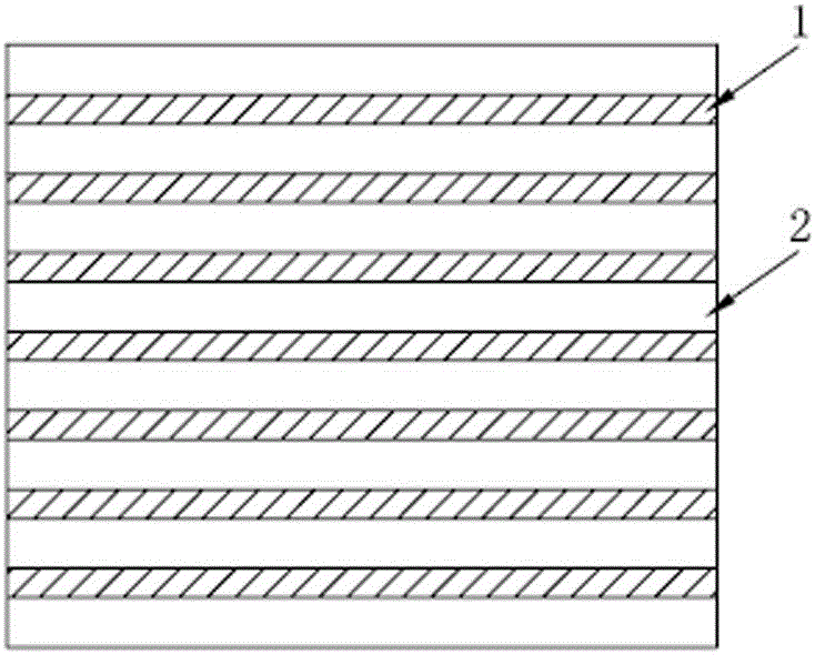 Current spreading electrode, semiconductor light emitting device and preparation method thereof