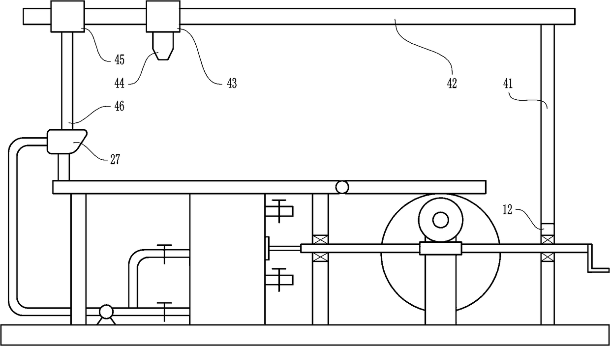 Convenient disinfection delivery table for gynaecology and obstetrics