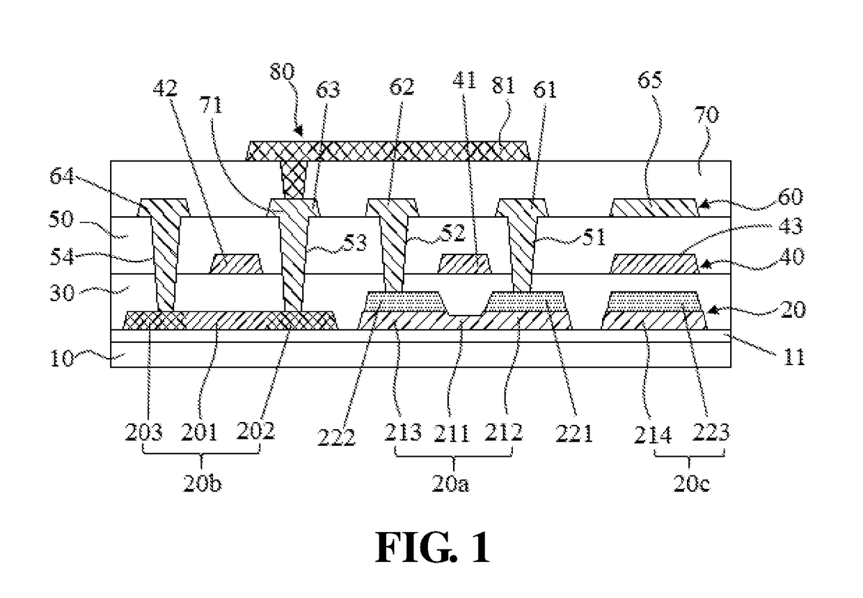 Thin film transistor array substrate and preparing method therefor, and OLED display device