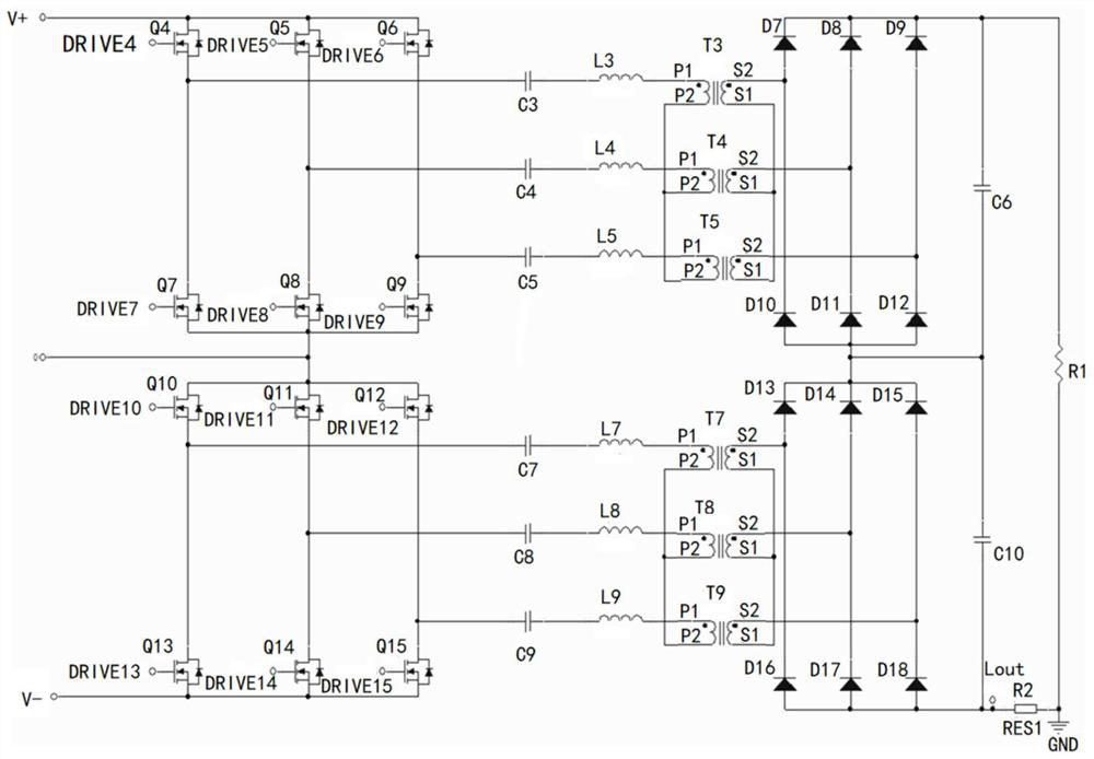 A method and system for output voltage equalization of multiple charging piles connected in series