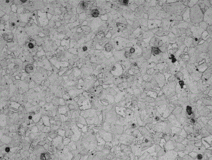 Pure-nickel metallographic etchant and corroding method using same