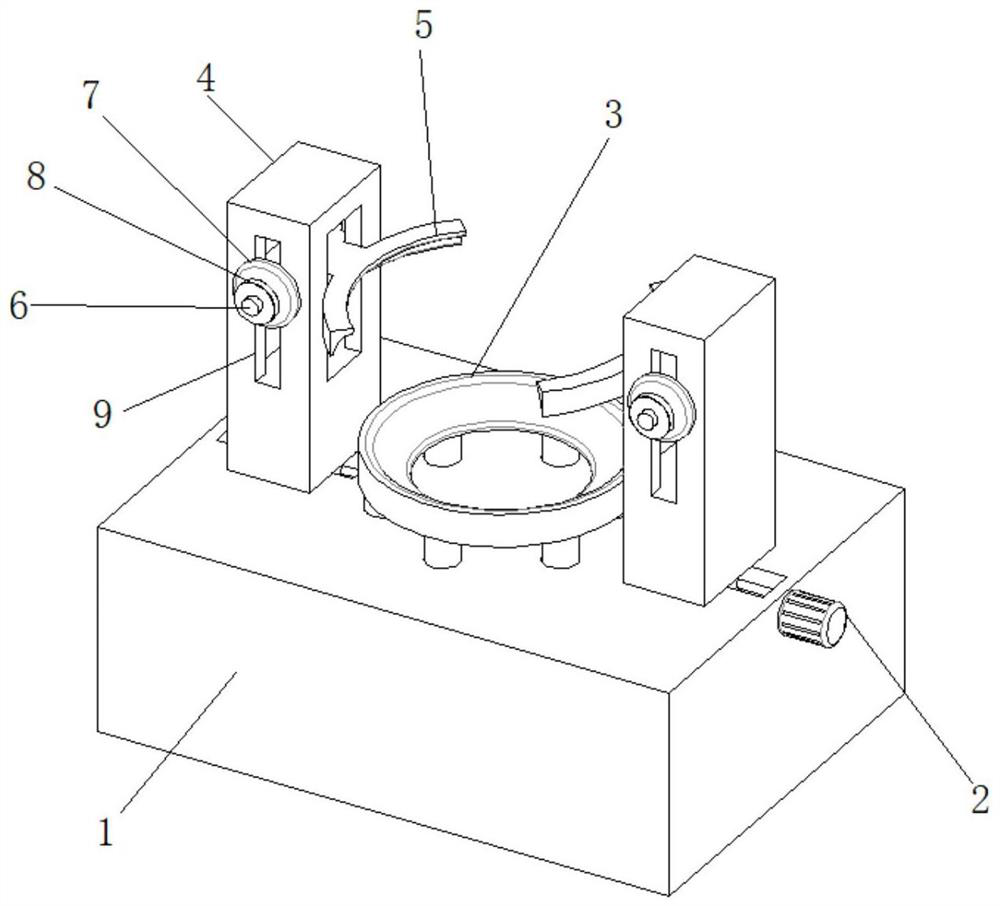 Fixing device for ball workpiece machining