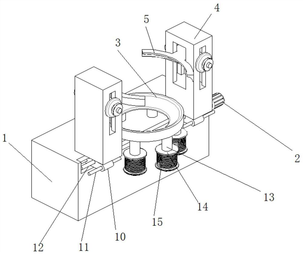 Fixing device for ball workpiece machining