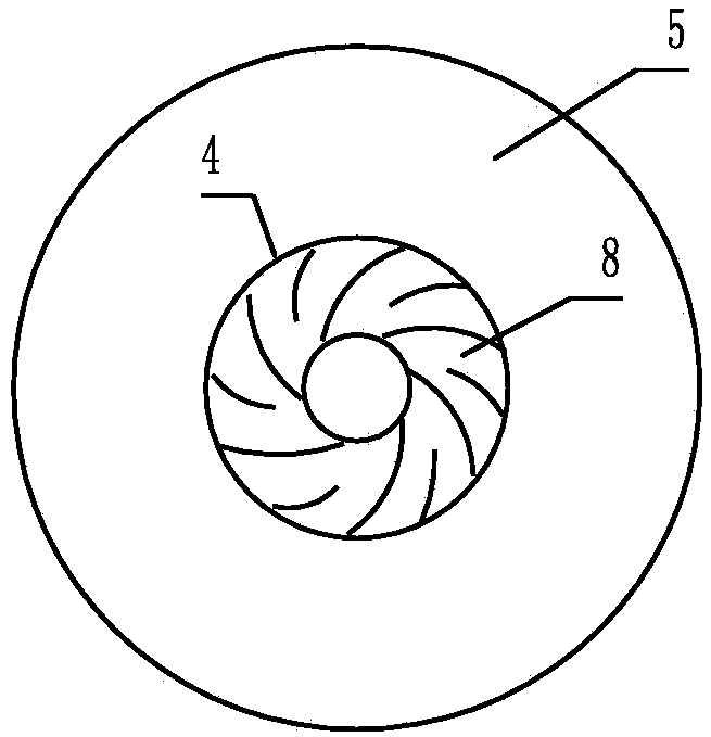 Automatic-rotation low-disturbance water distribution-type automatic-control intelligent water cool storage system and using method thereof