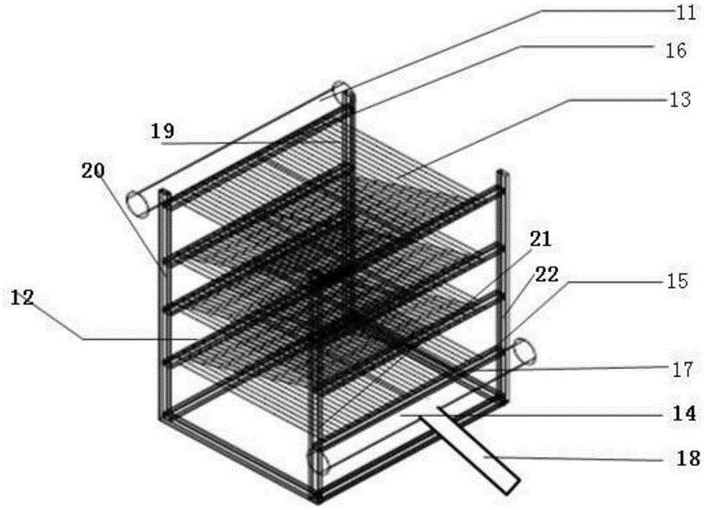 High-ammonia-nitrogen wastewater reutilization zero-discharge treatment method and device of membrane aeration and membrane absorption coupling technology