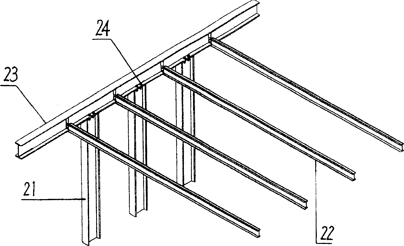 Composite thermal insulation steel skeleton concrete integration construction structure and construction process thereof