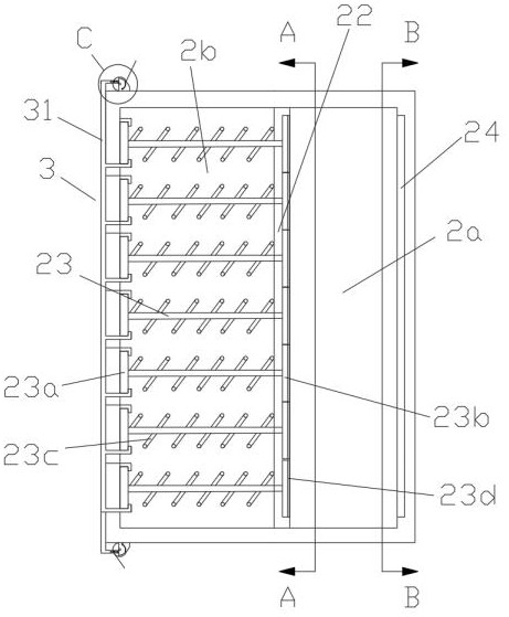 Underwater plant quadrat collecting device and sampling method thereof