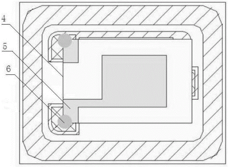 Whole plate die attach device and method during production of surface mount type quartz-crystal resonator