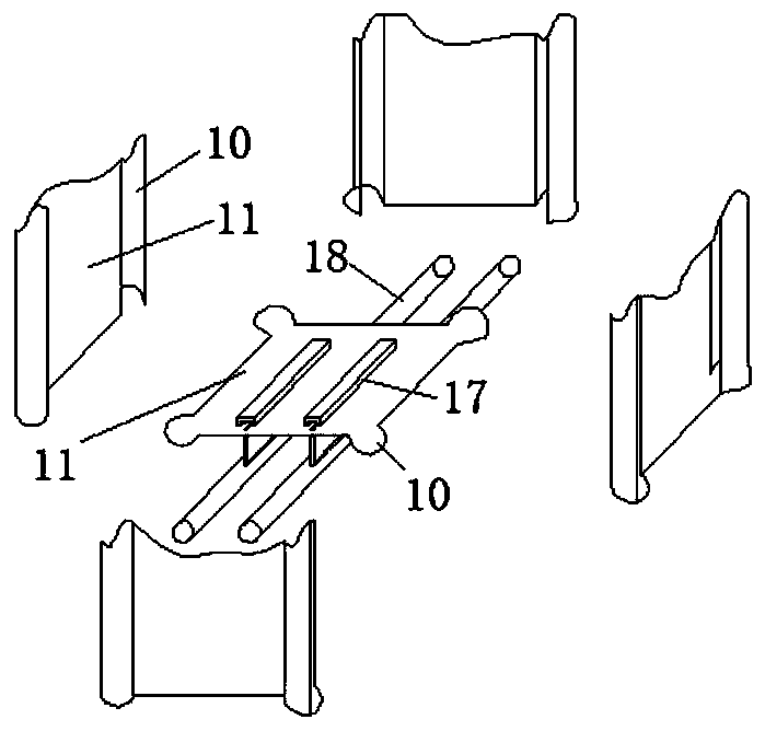 High-dam fish transporting device based on ship lock water conveying system and operation method