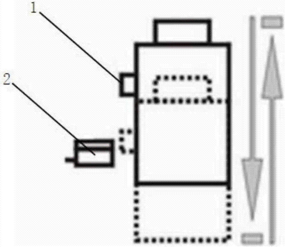 Fin punching machine counting device