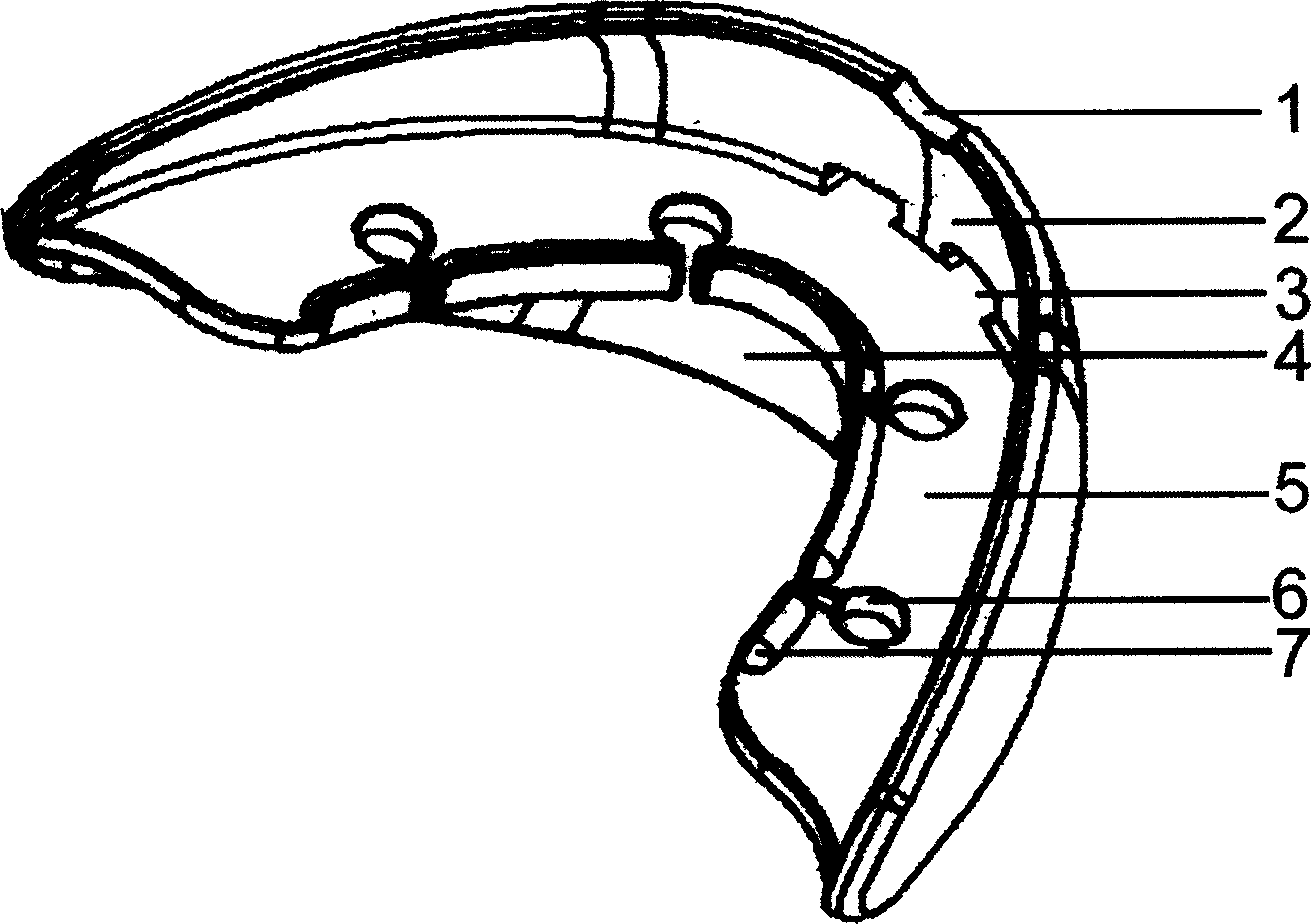 Nozzle of blocking oxygen