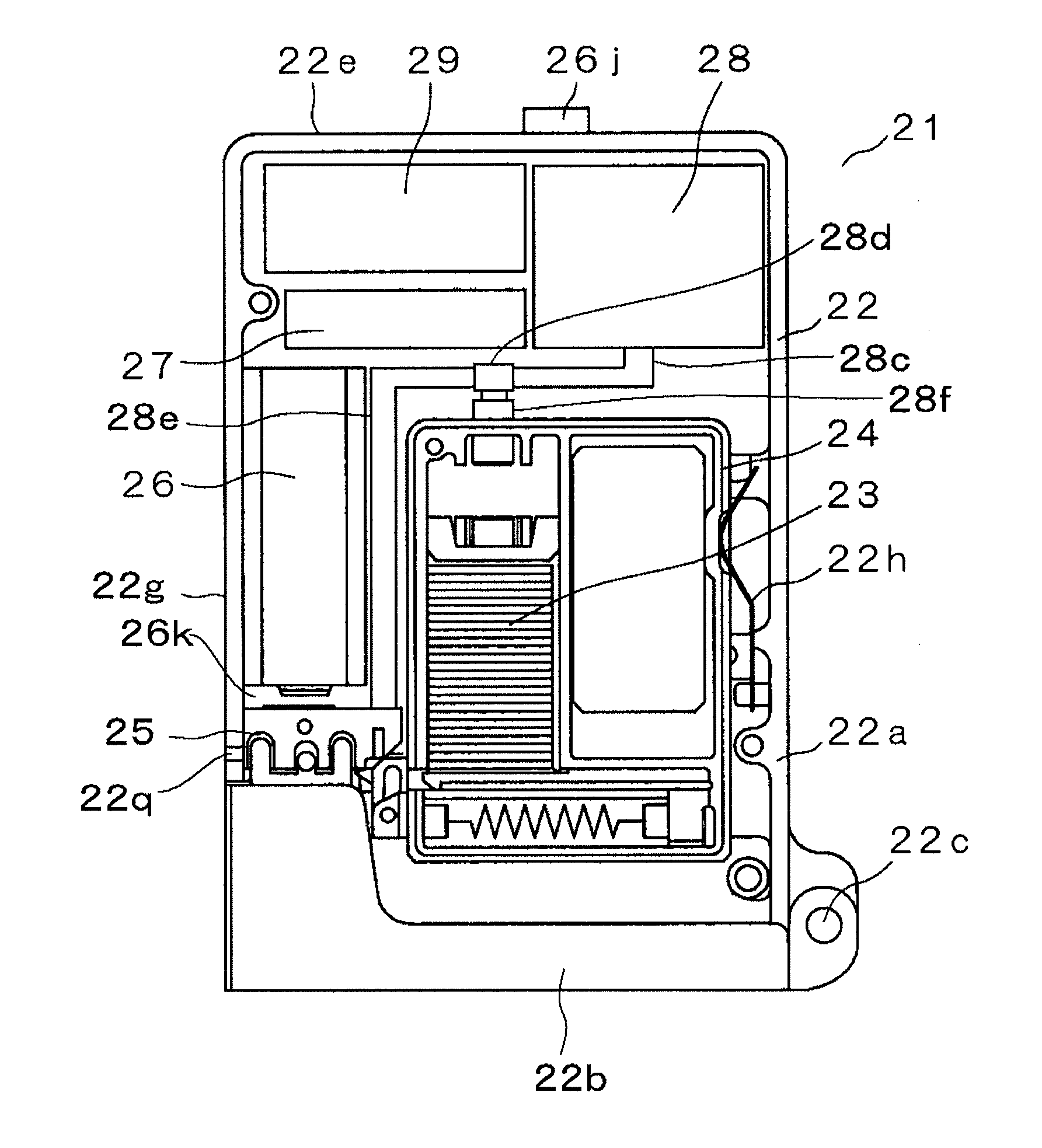 Blood test device