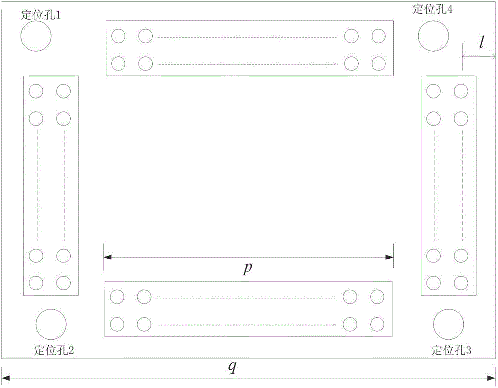 A method for connecting laminated circuit boards of a small satellite three-line array camera