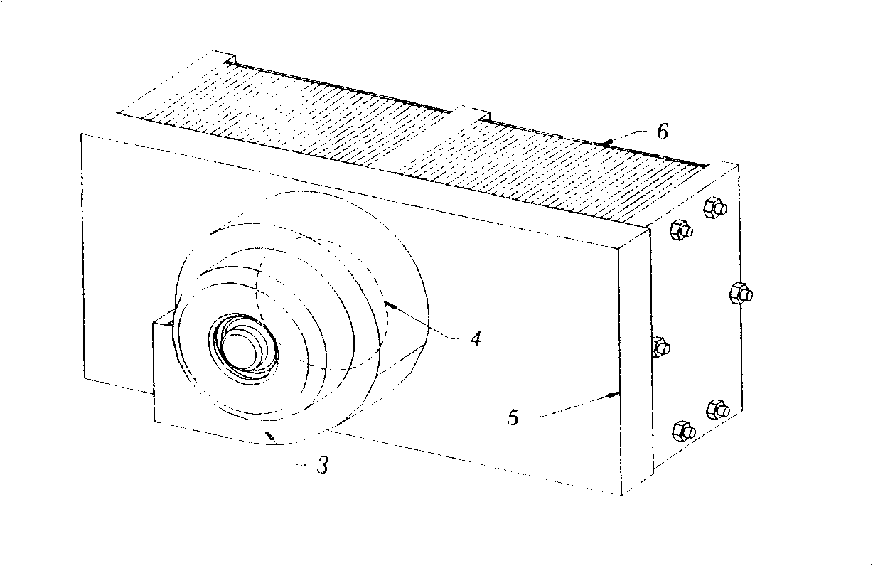 Energy-saving fuel battery stack with air supplying apparatus