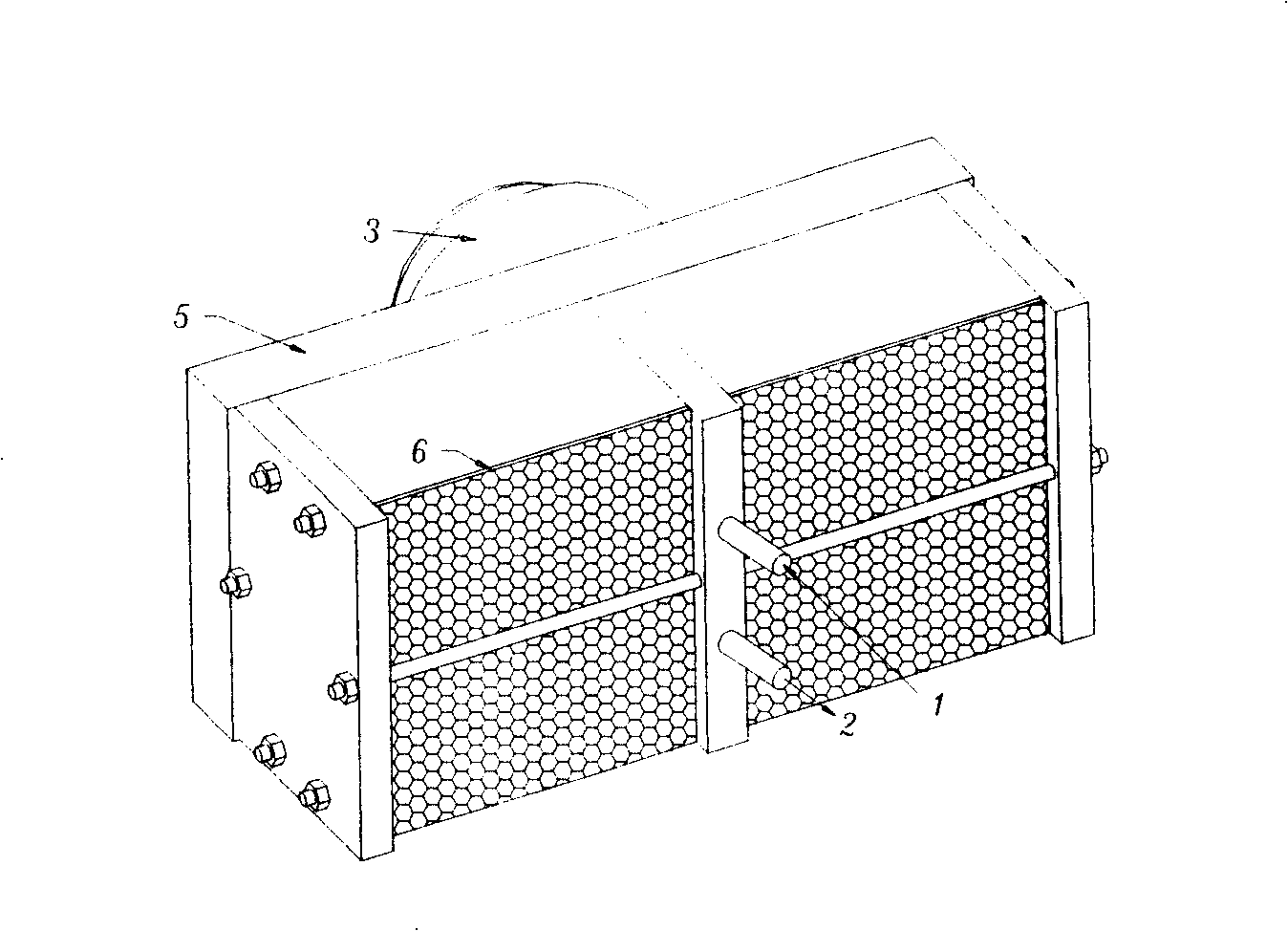 Energy-saving fuel battery stack with air supplying apparatus